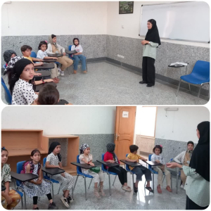 شاهنامه خوانی و حفظ شعر کودکان در فرهنگسرای کوثر شهرداری زیباشهر