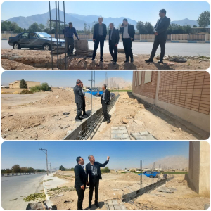 بازدید میدانی مهندس صابری شهردار و اعضای شورای اسلامی زیباشهر