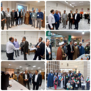 حضور و بازدید شهردار زیباشهر،  امام جمعه زیباشهر،  بخشدار گرکن جنوبی و شهردار دهسرخ از حوزه های انتخابی زیباشهر دهسرخ و روستاهای بخش گرکن جنوبی