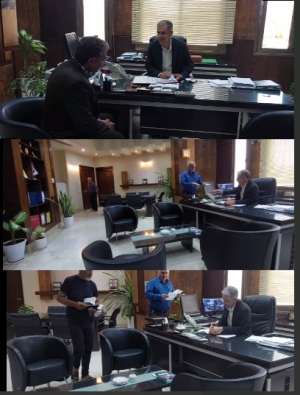 ملاقات مردمی مهندس صابری شهردار زیباشهر با شهروندان محترم  و شریف زیباشهر