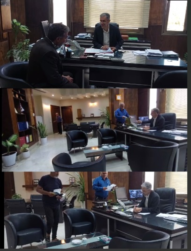 ملاقات مردمی مهندس صابری شهردار زیباشهر با شهروندان محترم  و شریف زیباشهر