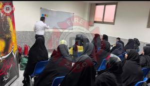 آموزش ایمنی و آتش نشانی ویژه خواهران زیباشهری
