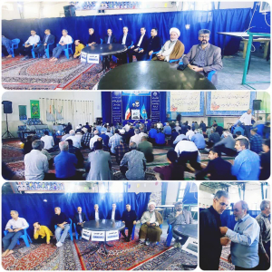 میز خدمت به مناسبت هفته دفاع مقدس