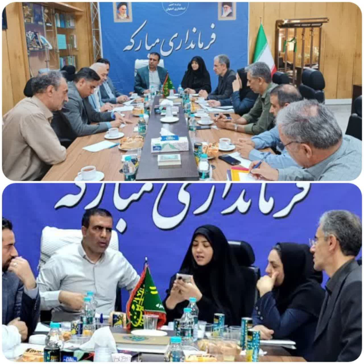 جلسه در خصوص رفع مشکلات مجتمع کارگاهی زیباشهر