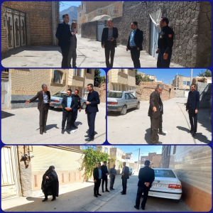 بازدید میدانی مدیریت شهری زیباشهر