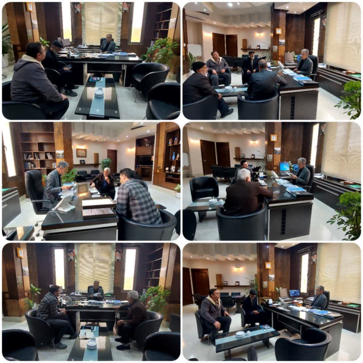 ملاقات مردمی مهندس صابری شهردار زیباشهر با شهروندان محترم  و شریف زیباشهر