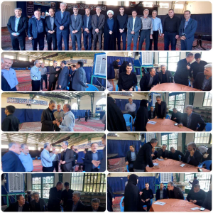 برپایی میز خدمت به مناسبت هفته دولت