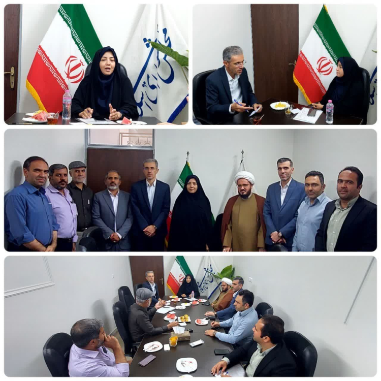دیدار مدیریت شهری زیباشهر و امام جمعه زیباشهر با نماینده مردم شریف شهرستان مبارکه در مجلس شورای اسلامی