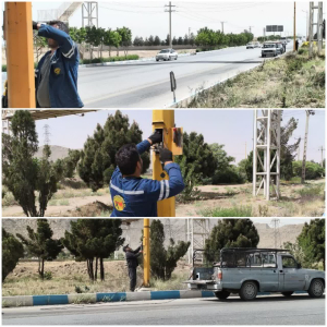 اصلاح روشنایی اتوبان