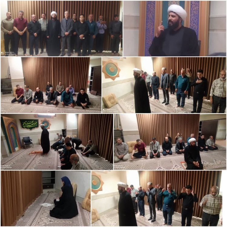 حضور امام جمعه محترم زیباشهر در شهرداری زیباشهر
