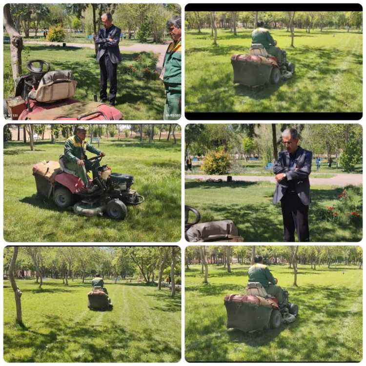 بازدید میدانی مهندس صابری شهردار زیباشهر