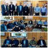 دیدار مدیریت شهری زیباشهر و امام جمعه زیباشهر با فرماندار شهرستان مبارکه