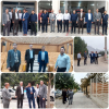 بازدید مدیریت شهری زیباشهر باتفاق فرماندار شهرستان مبارکه از فعالیت های در دست اقدام و مراکز خدماتی و فرهنگی شهرداری زیباشهر
