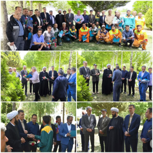 تجلیل از کارگران خدوم شهرداری به مناسبت روز کار و کار گر