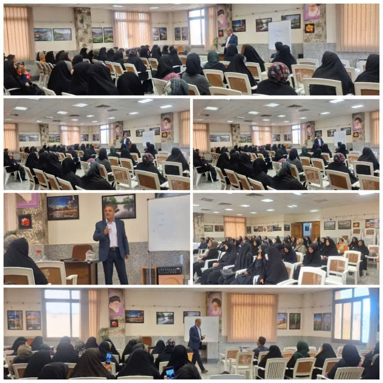 سومین جلسه کارگاه آموزشی دانایی تنها راه حل رهایی از گرداب غم و اندوه با موضوع (عزت نفس  و راههای بهبود آن)