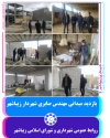 بازدید میدانی شهردار از پروژه های عمرانی سالن چند منظوره